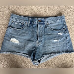 Madewell Relaxed Denim Shorts Sz 31